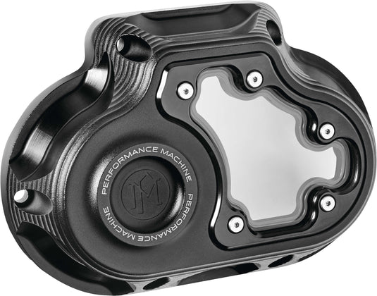 Performance Machine 0177-2081M-SMB Vision Series Cable Clutch Covers - Black Ops