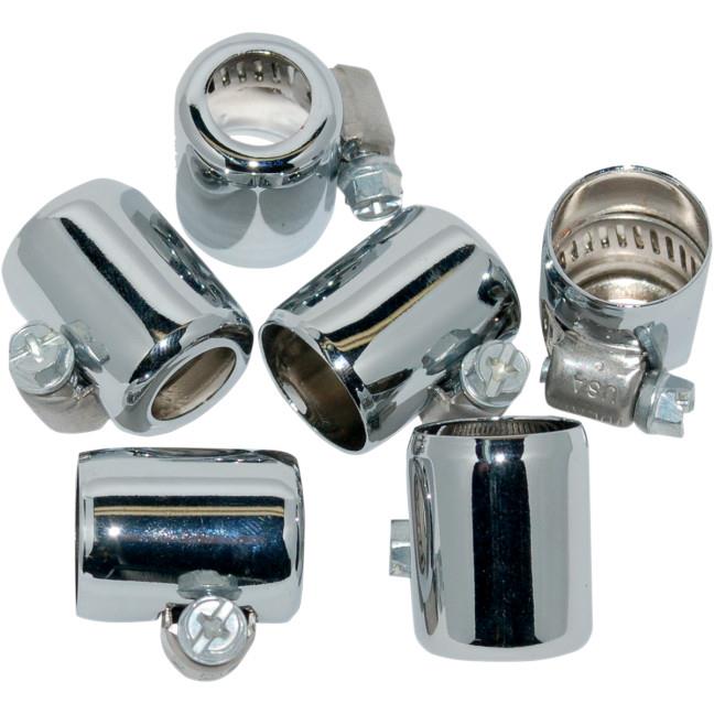 Namz NHC-CH206 Hose Clamp for 3/8in. Oil Line - Chrome