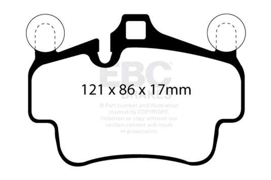 Ebc DP52029NDX EBC Bluestuff Brake Pad Sets