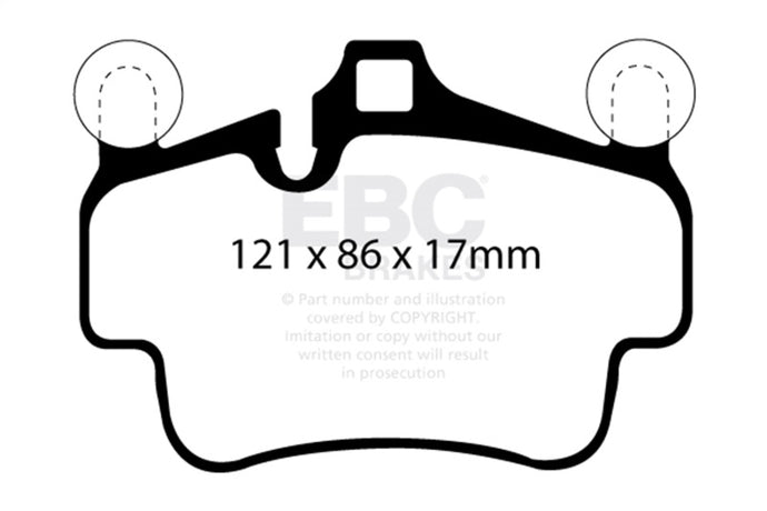 Ebc DP32029C EBC Redstuff Brake Pad Sets