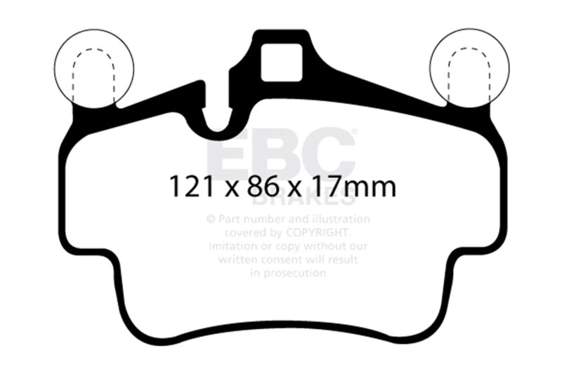 Load image into Gallery viewer, Ebc DP32029C EBC Redstuff Brake Pad Sets
