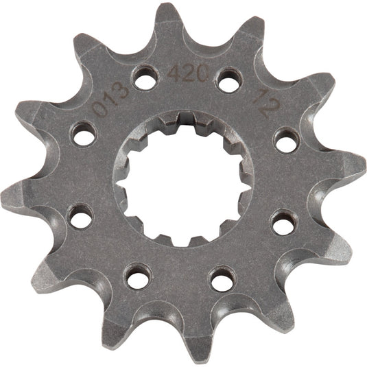 Moto-Master 610131112 Steel Front Sprocket - 12T (Natural)