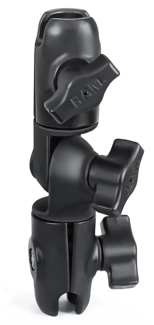 Ram Mounts RAP-B-200-2U RAM Double Socket Swivel Arm for 1in. Ball Bases (Overall Length: 6.25in.)