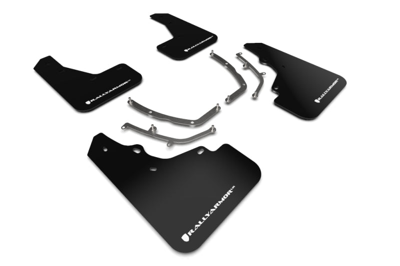 Load image into Gallery viewer, Rally Armor MF61-UR-BLK/WH RAL UR Blk Flap/Wht Logo
