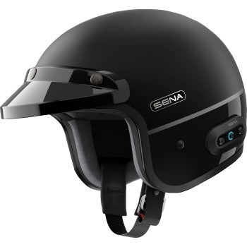 Sena Surge Mesh Helmet (Medium, Matte Black)
