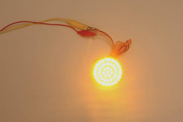 Custom Dynamics GEN-18-A Universal LED Cluster - 1.8in. - Amber