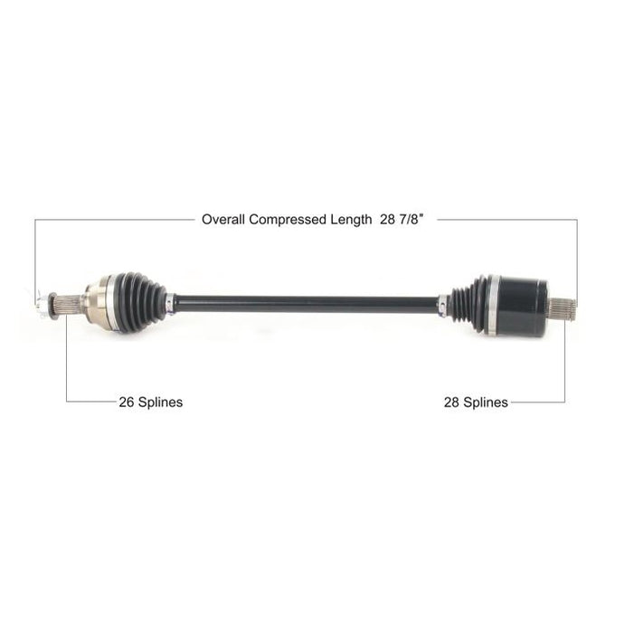 Tytaneum POL-6082HD Heavy Duty CV Axle