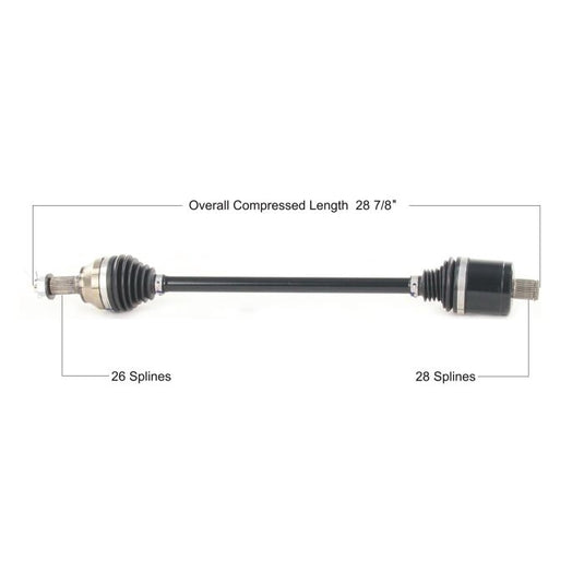 Tytaneum POL-6082HD Heavy Duty CV Axle