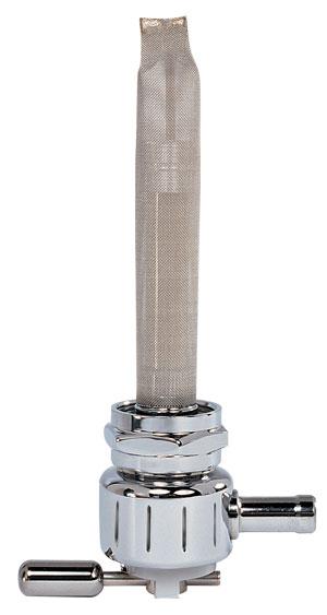 Pingel 6311-CG Power-Flo Petcock - 90deg. Outlet Facing Inward - Grooved Design - Chrome