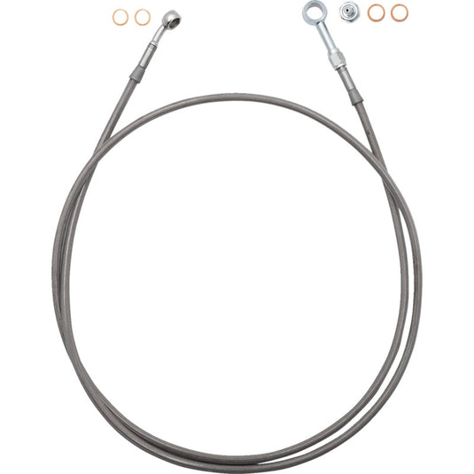 Fat Baggers, Inc. 100069 EZ Install Full Length Brake Line Kit - 69in. - Stainless