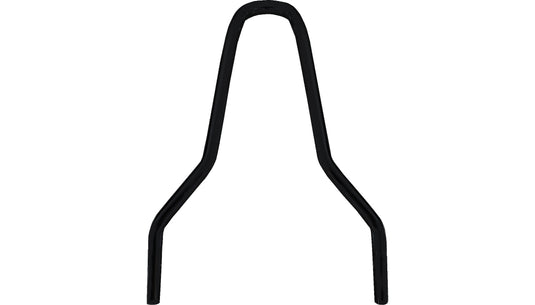 Drag Specialties 1501-0777 Round Tappered Sissy Bar - 13.8in. - Gloss Black