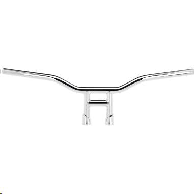Biltwell Inc. 6218-1056 1in. Tyson 8in. Slotted Handlebar - Chrome