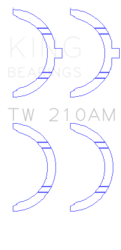 Load image into Gallery viewer, King Engine Bearings TW210AM KING Thrust Washers
