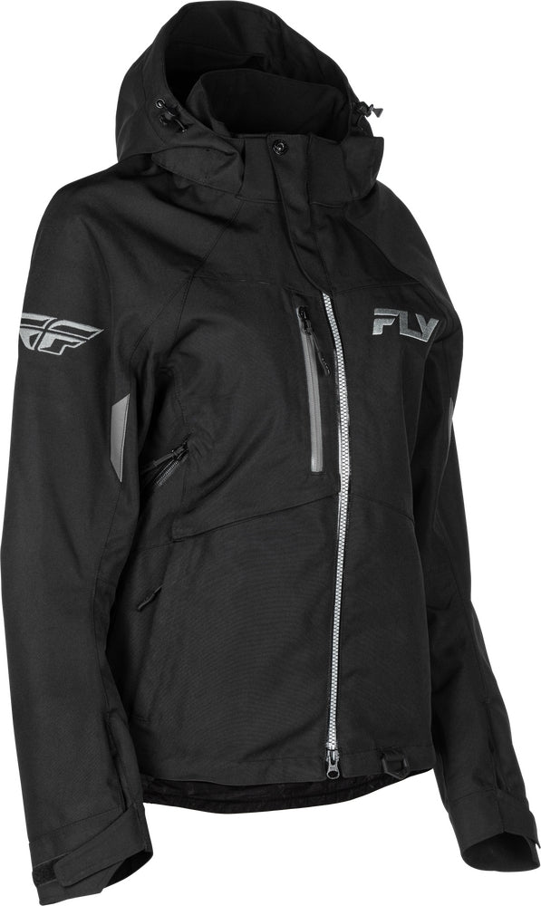 Load image into Gallery viewer, Fly Racing Carbon Womens Jacket (Medium, Black/Gray)
