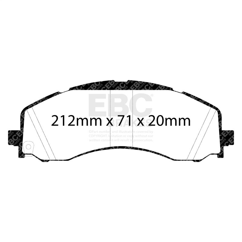 Load image into Gallery viewer, Ebc ED93122 EBC Extra Duty Brake Pad Sets
