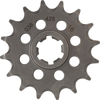 Moto-Master 610381116 Steel Front Sprocket - 16T (Natural)