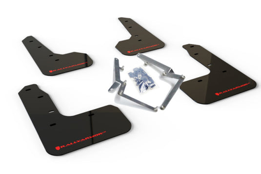 Rally Armor MF51-UR-BLK/RD RAL UR Blk Flap/Rd Logo