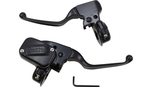 Drag Specialties 0610-2200 Clutch/Brake Lever Assembly - Matte Black