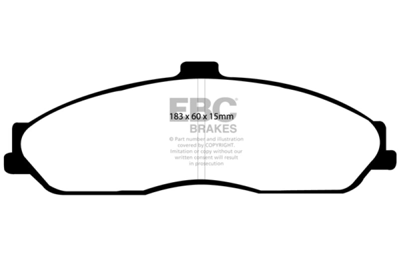 Load image into Gallery viewer, Ebc DP31162C EBC Redstuff Brake Pad Sets

