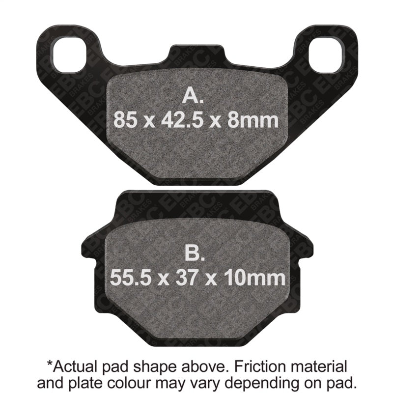 Load image into Gallery viewer, Ebc Powersports FA251 EBC FA-SFA-X Brake Pads
