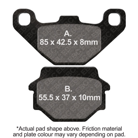 Ebc Powersports FA251 EBC FA-SFA-X Brake Pads