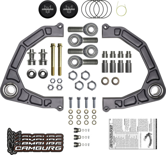 Camburg CAM-310189-GRY CMB KINETIK V2 Uniball Upper Arms