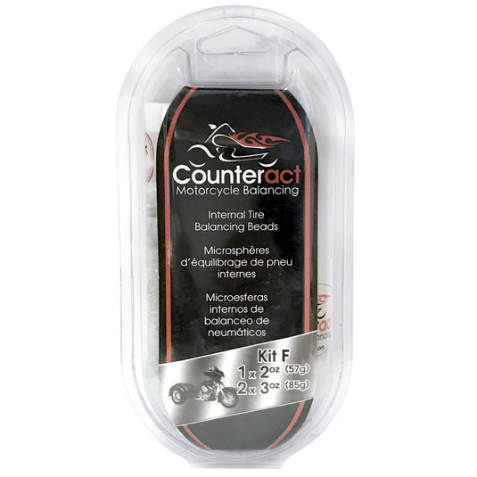 Counteract KIT F Tire Balancing Beads Spyder Kit F - 2oz - 3oz - 3oz