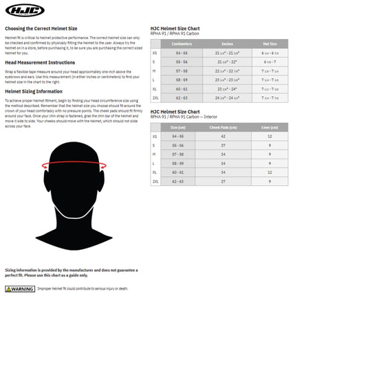 Hjc RPHA 91 Madal Helmet (XX-Large, Hi-Viz Yellow (MC-3H))