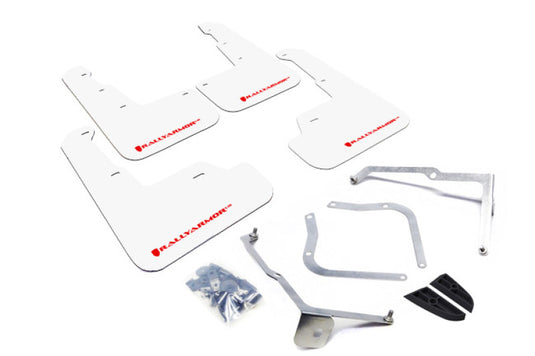Rally Armor MF32-UR-WH/RD RAL UR White Flap/Red Logo