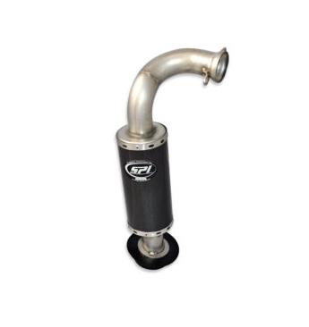 Straightline Performance 132-140 Lightweight Carbon Stainless Silencer