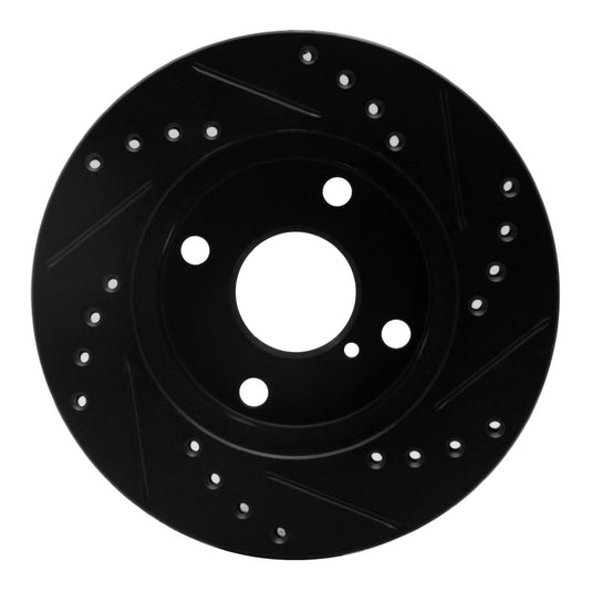 R1 Concepts 633-80022L RNC Brake Rotor - Drill & Slot