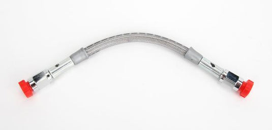 Goodridge D-80306 Universal DOT Clear Coat Brake Hose with Chrome Ends - 6in.