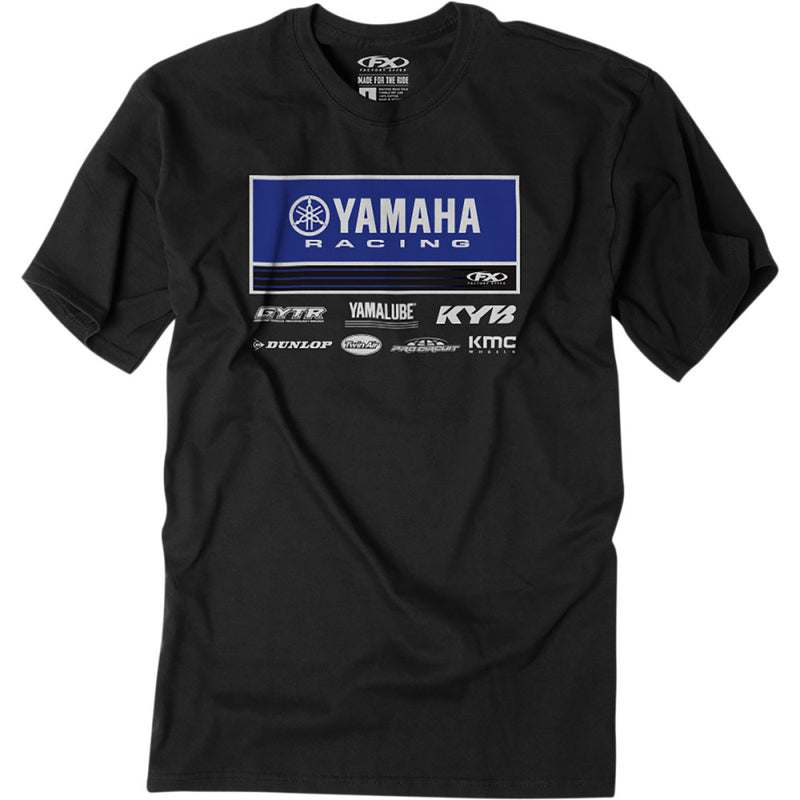 Factory Effex Yamaha Racewear T-Shirt Black