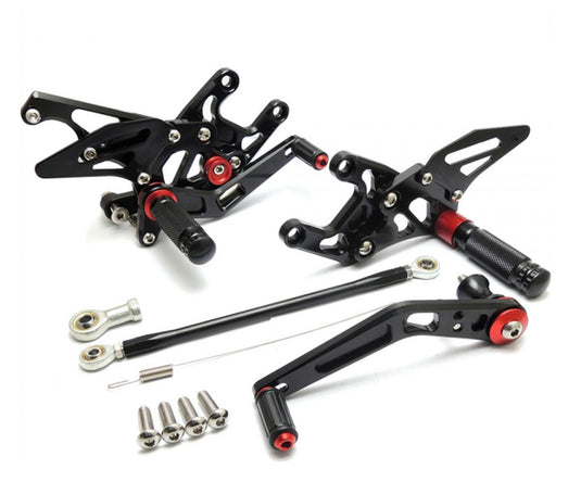 Hotbodies Racing 40901-2500 Fully Adjustable Rearset - Black