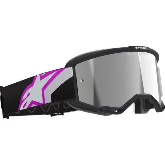 Purple/Light Gray / Mirror Silver Lens