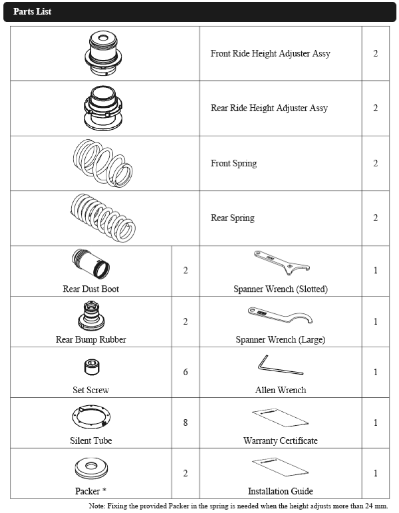 Load image into Gallery viewer, Hks 80280-AT001 HKS Adjustable Spring Kits
