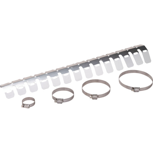 Moose Racing U14-6593S Pipe Armor for 2-Stroke - Soft (Aluminum)