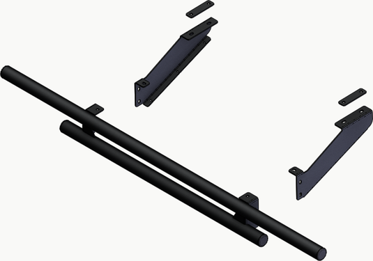Kfi 101610 KFI Double Tube Bumper
