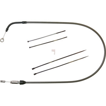 Magnum 72356HE Alternate Length Karbonfibr Quick Connect Braided Upper Clutch Cable - 45in.