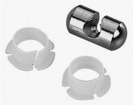 Eastern Motorcycle Parts Y-21-433 Clutch/Brake Cable Anchor Pin and Bushings Kit