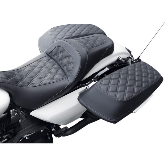 Saddlemen L870-14-LS Lattice Stitch Saddlebag Lid Cover