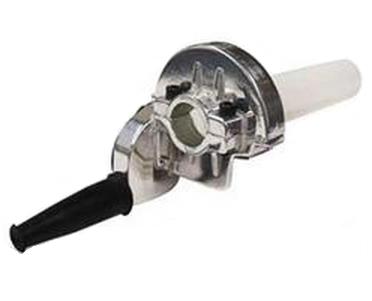 Emgo 44-97750 Twist Grip Conversion Sports Pull Throttle - Without Cable - Black Finish