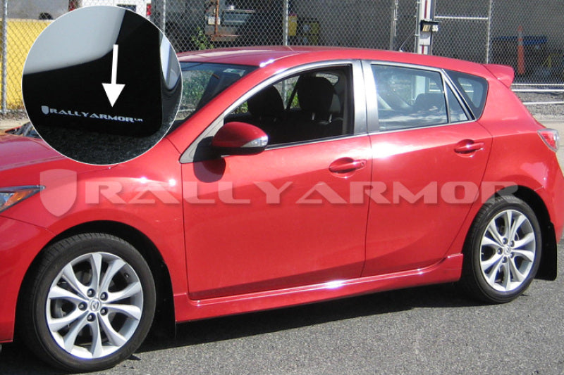 Load image into Gallery viewer, Rally Armor MF17-UR-BLK/WH RAL UR Blk Flap/Wht Logo
