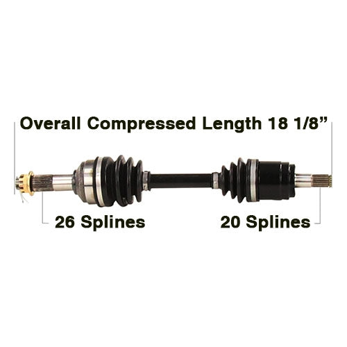 Tytaneum HON-7053 OE Style CV Axle