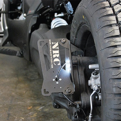 New Rage Cycles DV4-SIDE Side Mount License Plate Frame