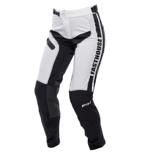 Fasthouse Elrod Storm Womens Pants (0, White/Black)