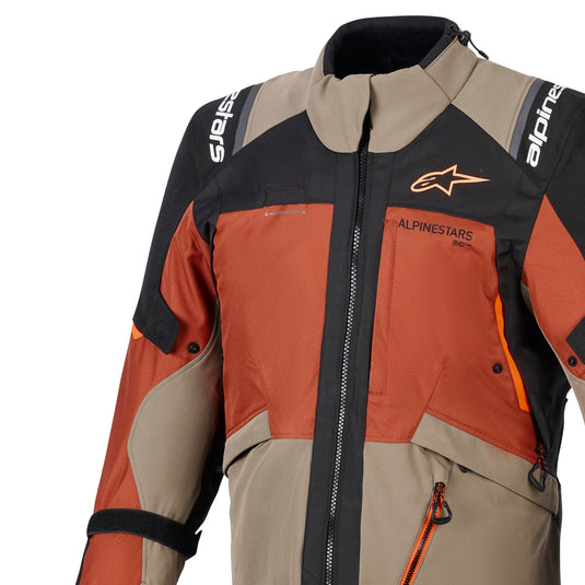 Alpinestars Andes V4 Drystar Jacket (Medium, Walnut Rust/Black)