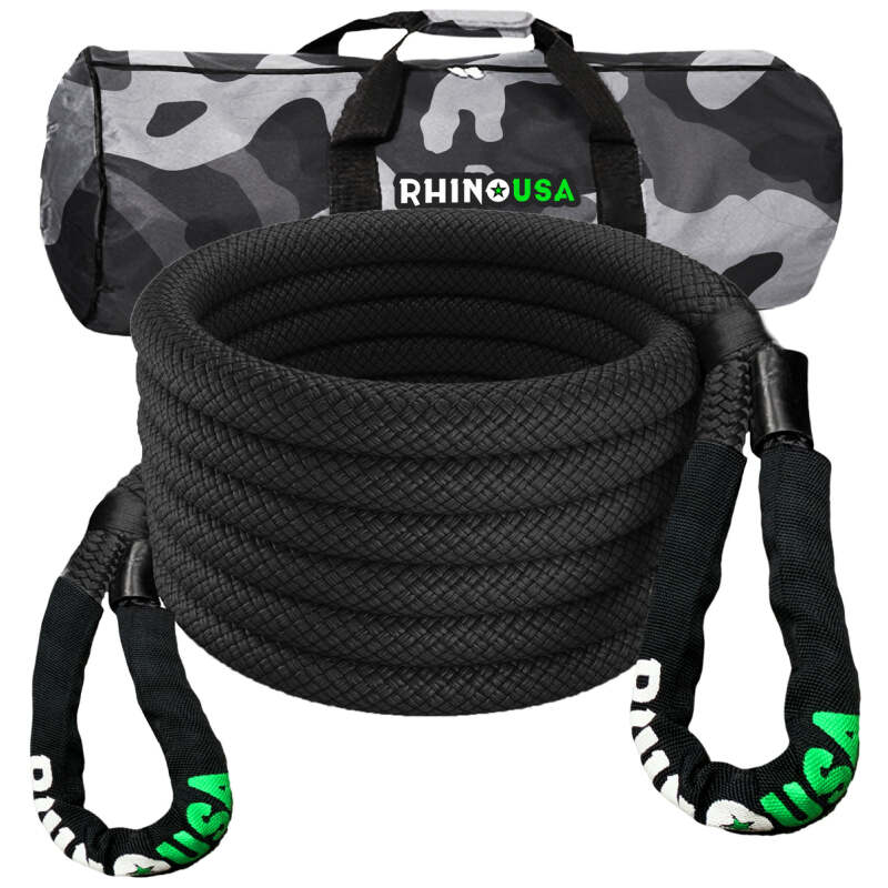 Load image into Gallery viewer, Rhino Usa KROPE-1.25X30-BLK RSA Ropes
