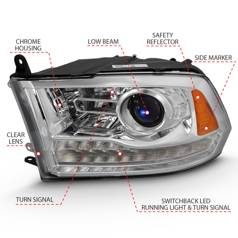 Load image into Gallery viewer, Anzo 111440 ANZ LED/Projector Headlights
