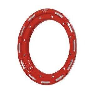 Douglas Wheel Tire 910-51R Beadlock Rings .190 - 10in. - Red Powder Coat